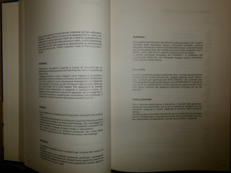 HOECHST '83. Prodotti Chimici per laboratorio...Farmaceutici