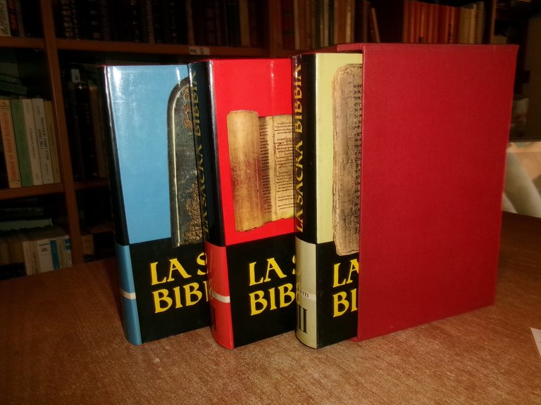 LA SACRA BIBBIA 3 volumi tradotto dai testi originali e …