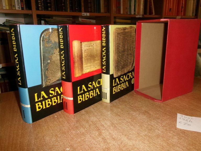 LA SACRA BIBBIA 3 volumi tradotto dai testi originali e …