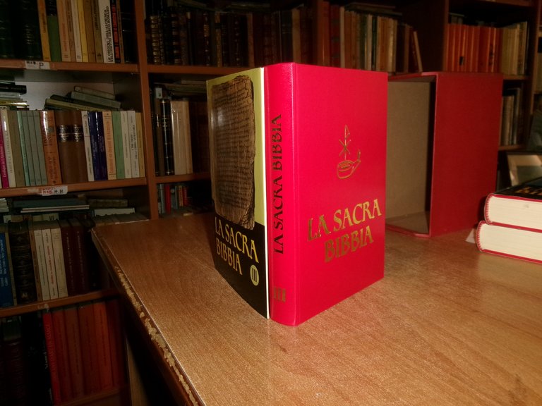 LA SACRA BIBBIA 3 volumi tradotto dai testi originali e …