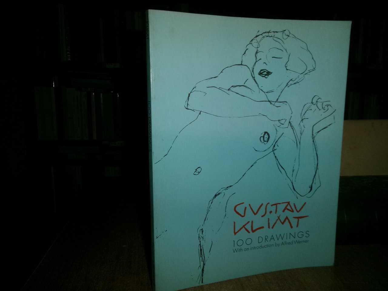 GUSTAV KLIMT 100 Drawings by ALFRED WERNER 1972