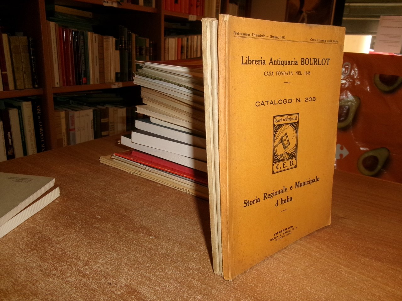 3 cataloghi. Storia Municipale d' Italia. Parte I-II... n° 266/267/208 …