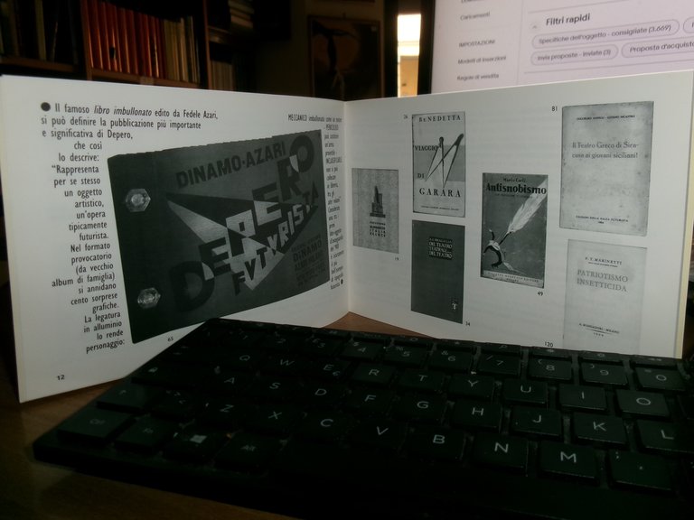 FUTURISMO. Derbylius Libreria Galleria d' Arte 1996