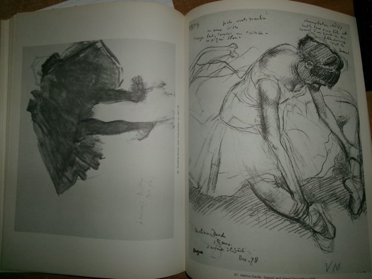 DEGAS' DRAWINGS 100 Illustrations, including 8 in color. 1973
