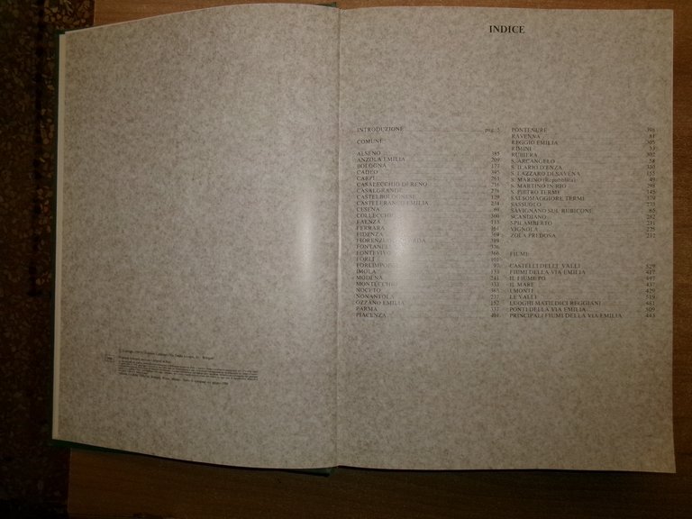 VIA EMILIA. Bologna, Edizioni Calderini, 1988