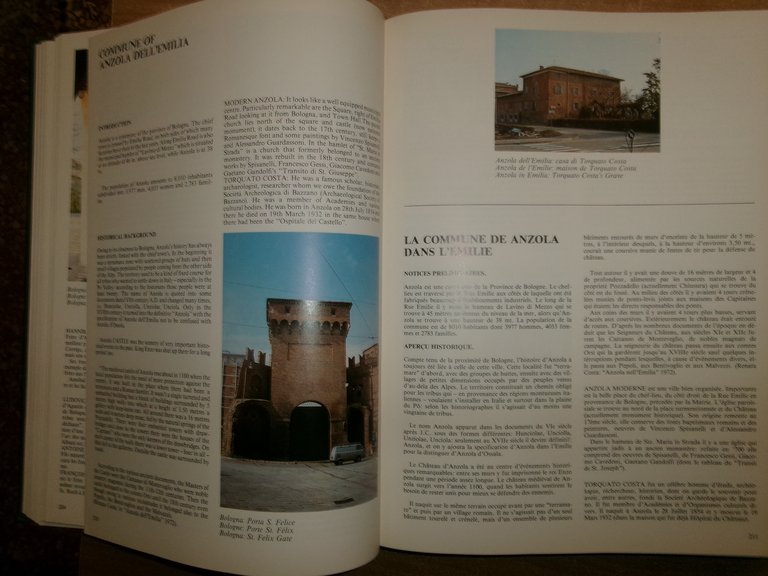 VIA EMILIA. Bologna, Edizioni Calderini, 1988