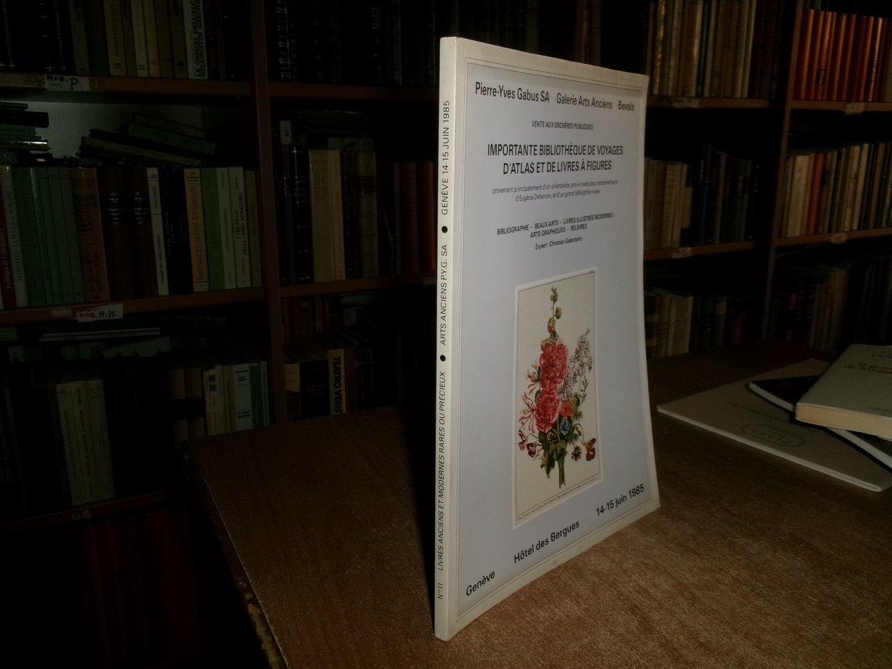 Vente 14-15 Juin 1985 importante bibliothèque de voyages d'atlas et …