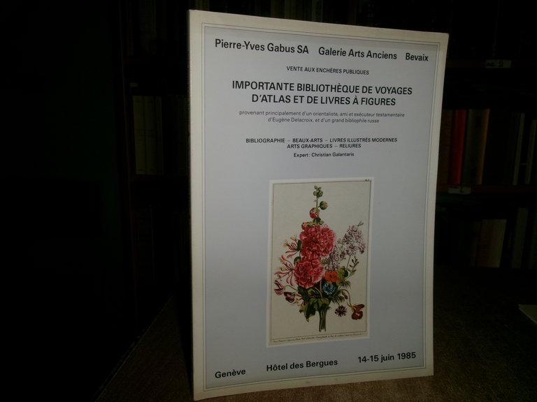 Vente 14-15 Juin 1985 importante bibliothèque de voyages d'atlas et …
