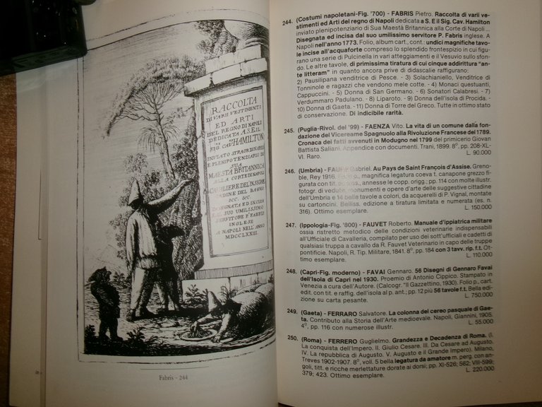 10 cataloghi della Libreria Antiquaria GRIMALDI & C. Napoli, 1988/90