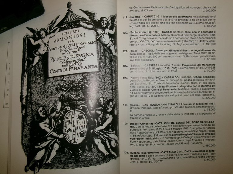 10 cataloghi della Libreria Antiquaria GRIMALDI & C. Napoli, 1988/90