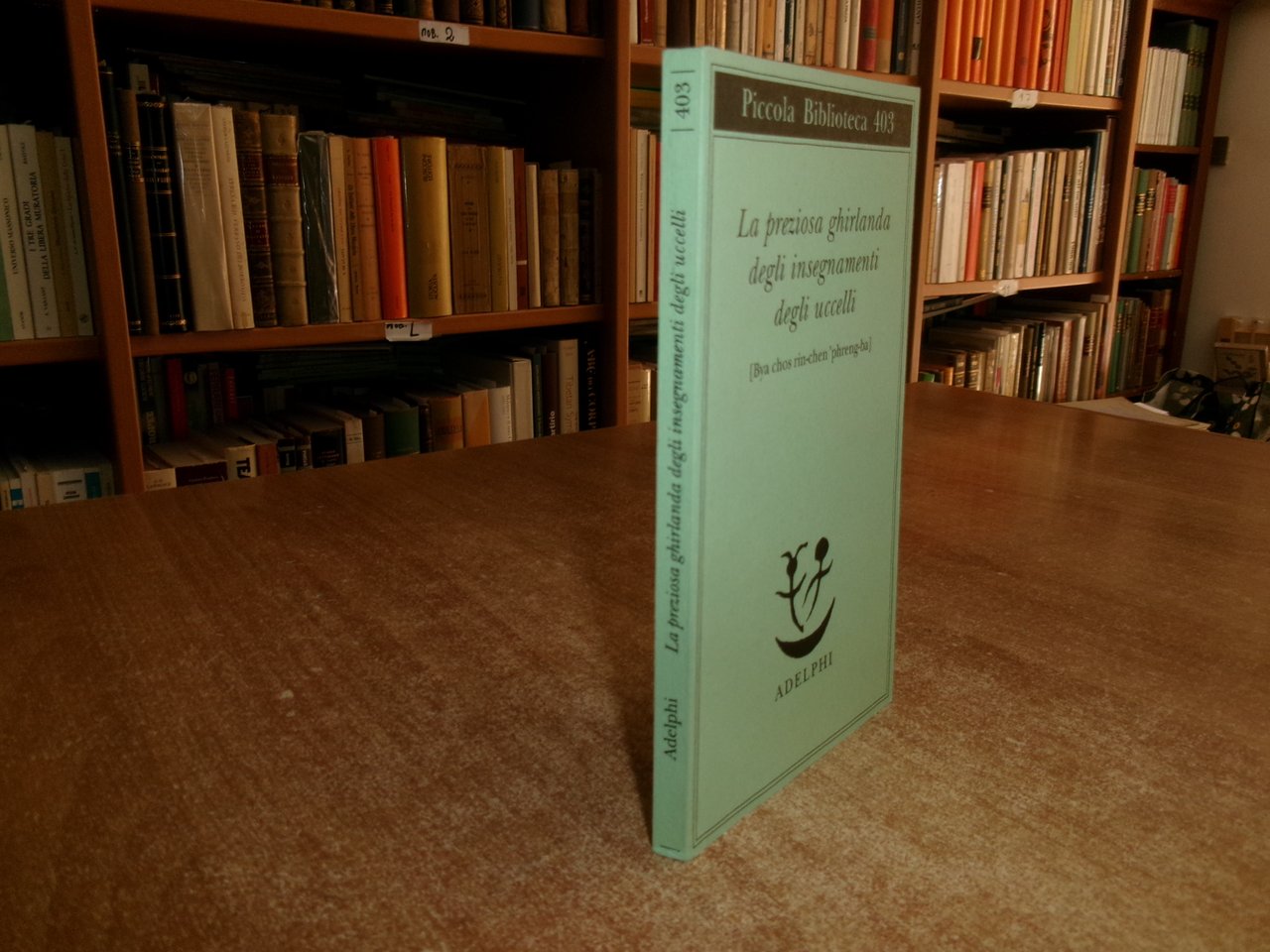 La Preziosa ghirlanda degli insegnamenti degli uccelli. ERBERTO LO BUE …