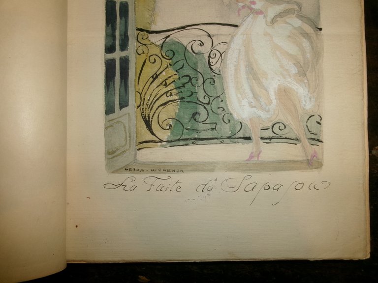 SUR TALONS ROUGES, ACQUARELLES DE GERDA WEGENER.