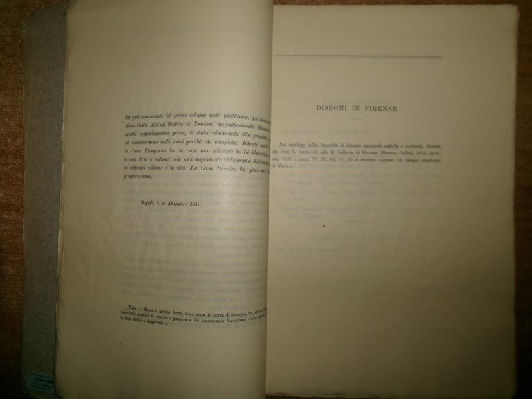 BIBLIOGRAFIA VASARIANA. Sidney J. A. Churchill 1912