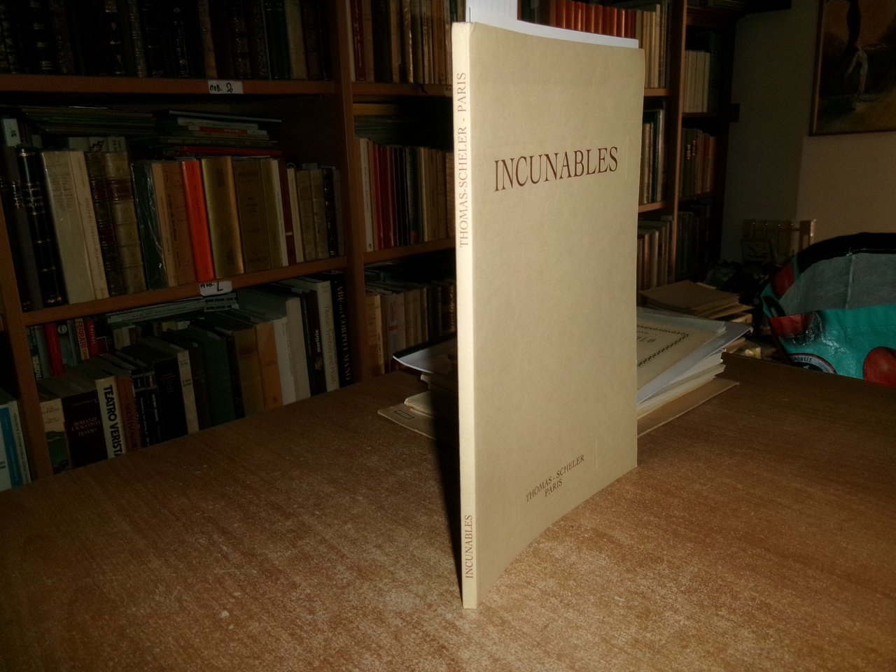 (Incunaboli) INCUNABLES. Paris, Thomas - Scheler, 1994