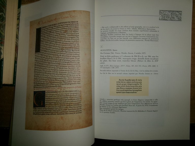 (Incunaboli) INCUNABLES. Paris, Thomas - Scheler, 1994