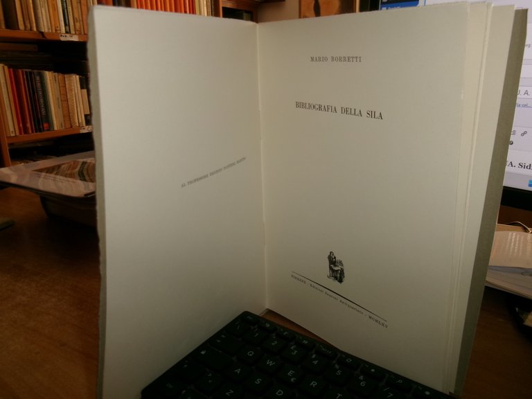Bibliografia della Sila. MARIO BORRETTI 1965