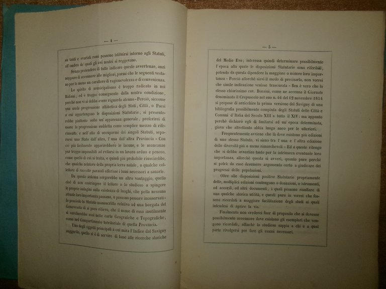 BIBLIOGRAFIA degli Statuti della Provincia di Treviso. DOTT.FRANCESCO FERRO 1858