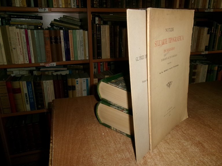 Sull' Arte Tipografica in FOLIGNO. Tipografia degli ORFINI...VALENTI/FALOCI 1903