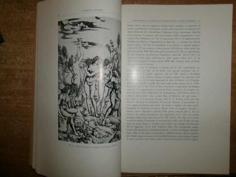 Il Botticelli e le prime illustrazioni della DIVINA COMMEDIA. LAMBERTO …