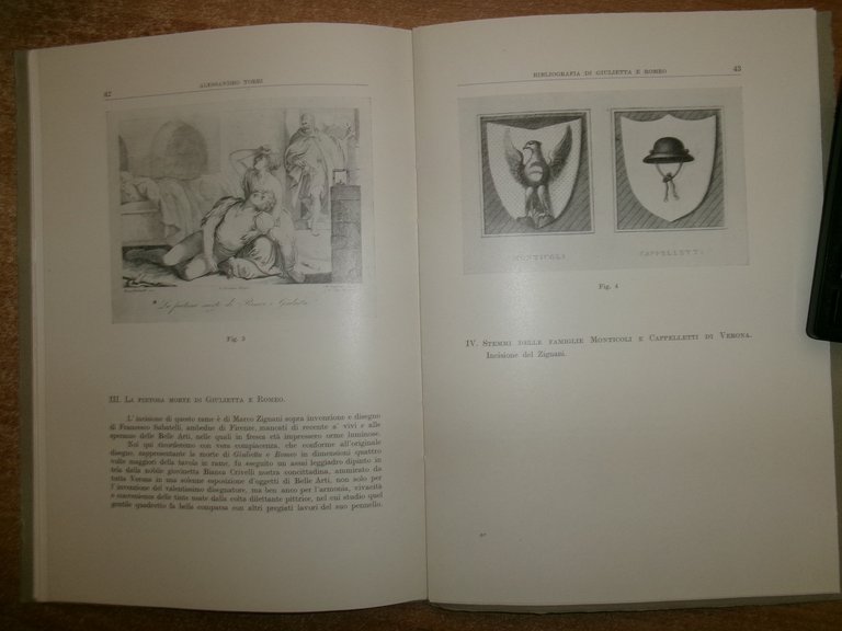 Bibliografia della Novella GIULIETTA E ROMEO. Alessandro Torri 1961