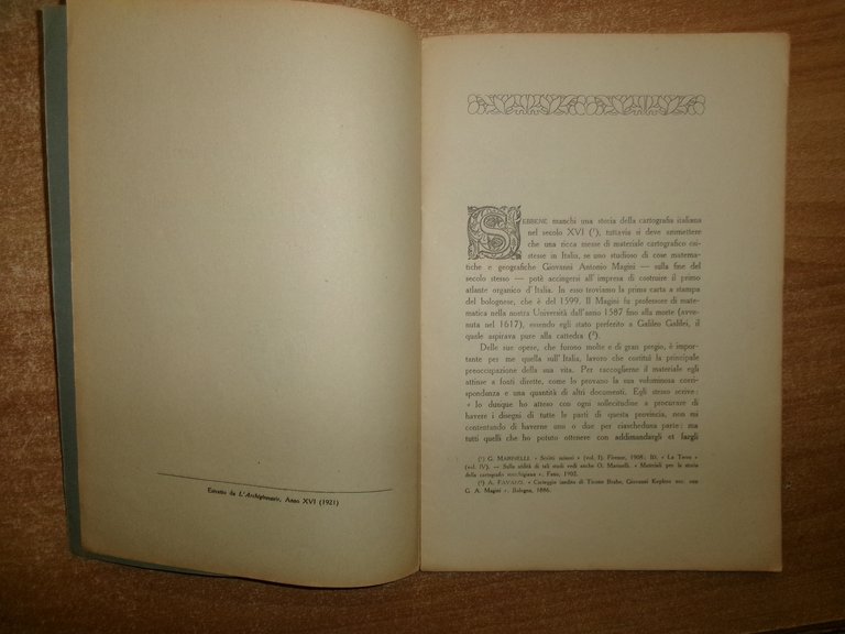 La Prima Carta Geografica a Stampa del Bolognese (1599). ELENA …