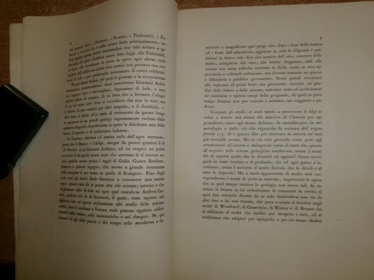 ELOGIO di GIOVANNI ARDUINO. Discorso inaugurale letto nella... A. CATULLO …