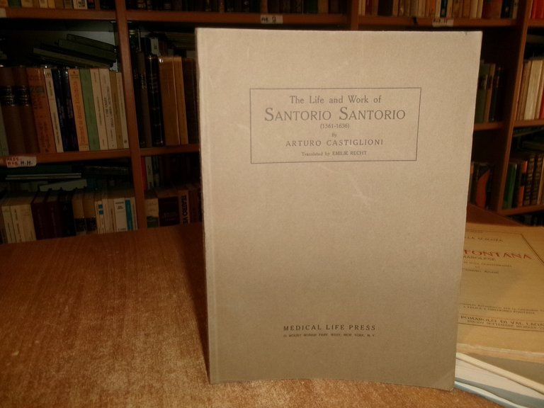 The Life and Work of SANTORIO SANTORIO ( 1561 - …