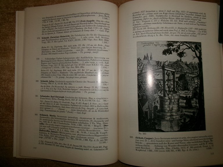 (Catalogo alchimia) ALCHEMIE und CHEMIE Katalog 133 GILHOFER 1984