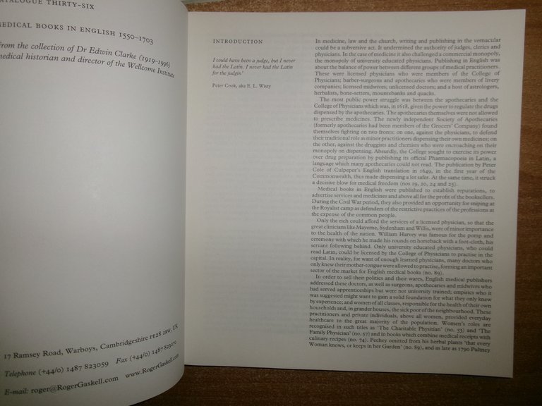 3 cataloghi (catalogue) n°35/36/37 di ROGER GASKELL 2005