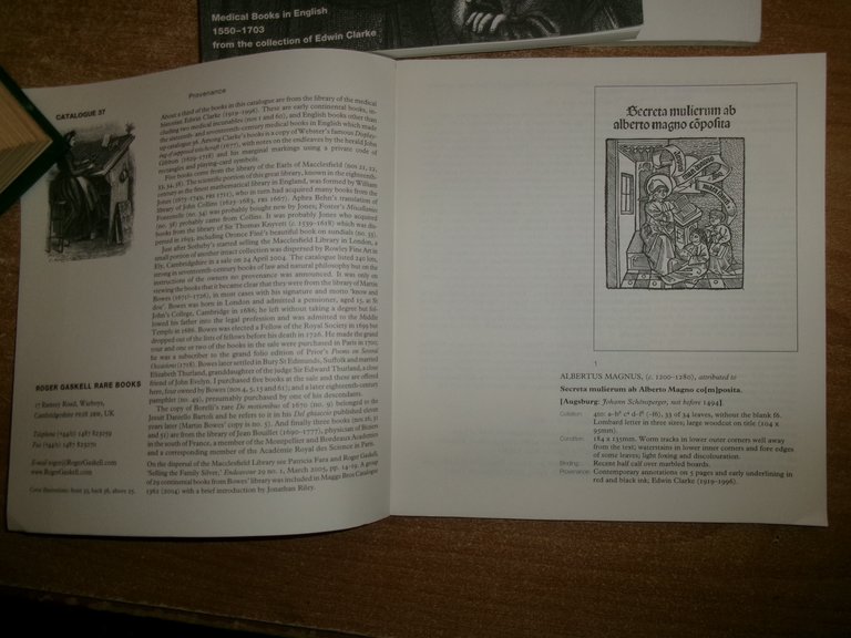 3 cataloghi (catalogue) n°35/36/37 di ROGER GASKELL 2005