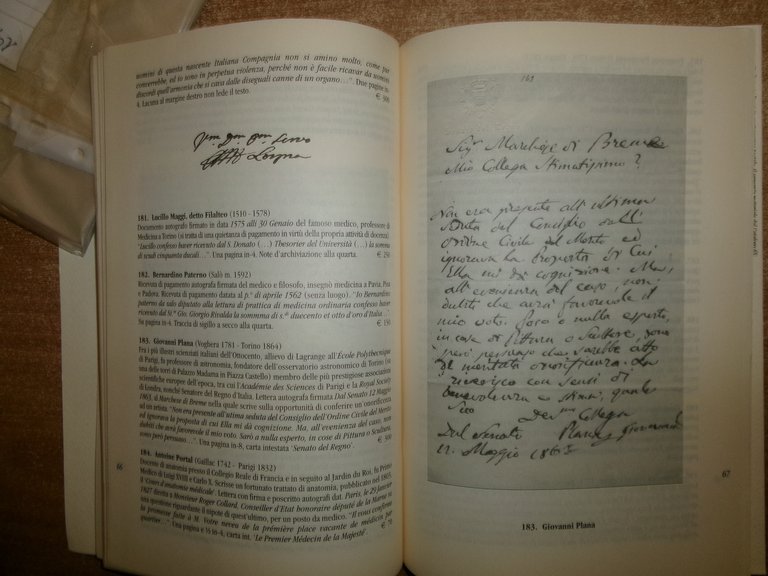 AUTOGRAFI e MANOSCRITTI. LIM ANTIQUA. Catalogo 65