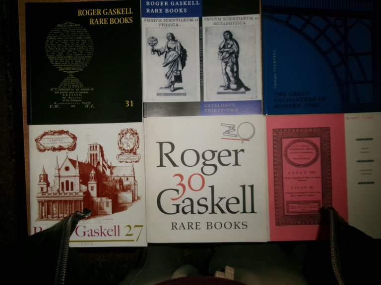 (Catalogue) 31 cataloghi di ROGER GASKELL - anni '90