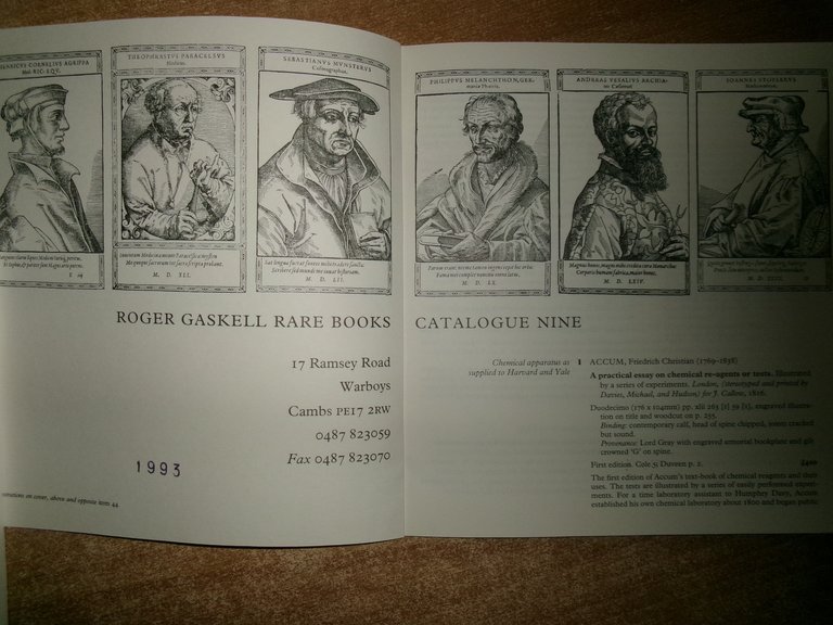 (Catalogue) 31 cataloghi di ROGER GASKELL - anni '90