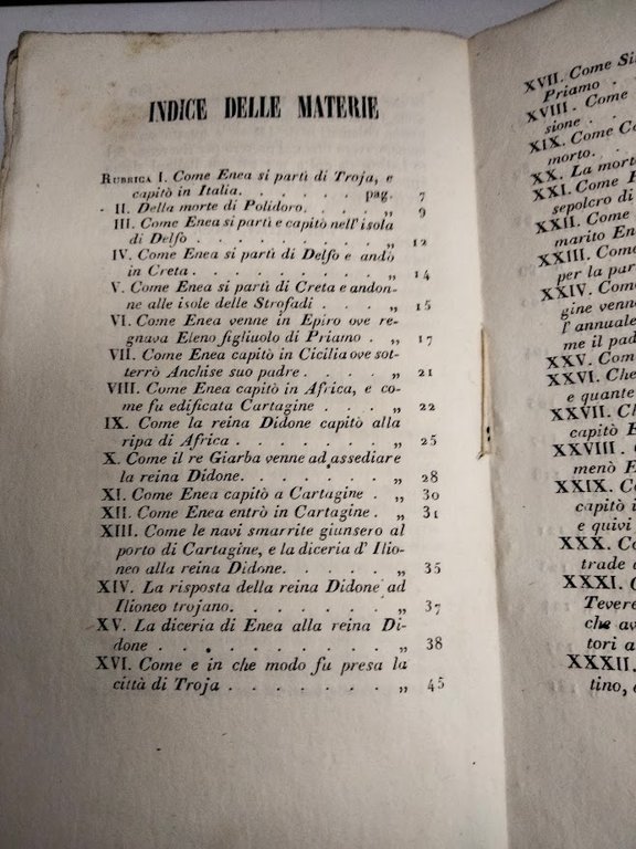 I fatti di Enea estratti dalla Eneide di Virgilio.