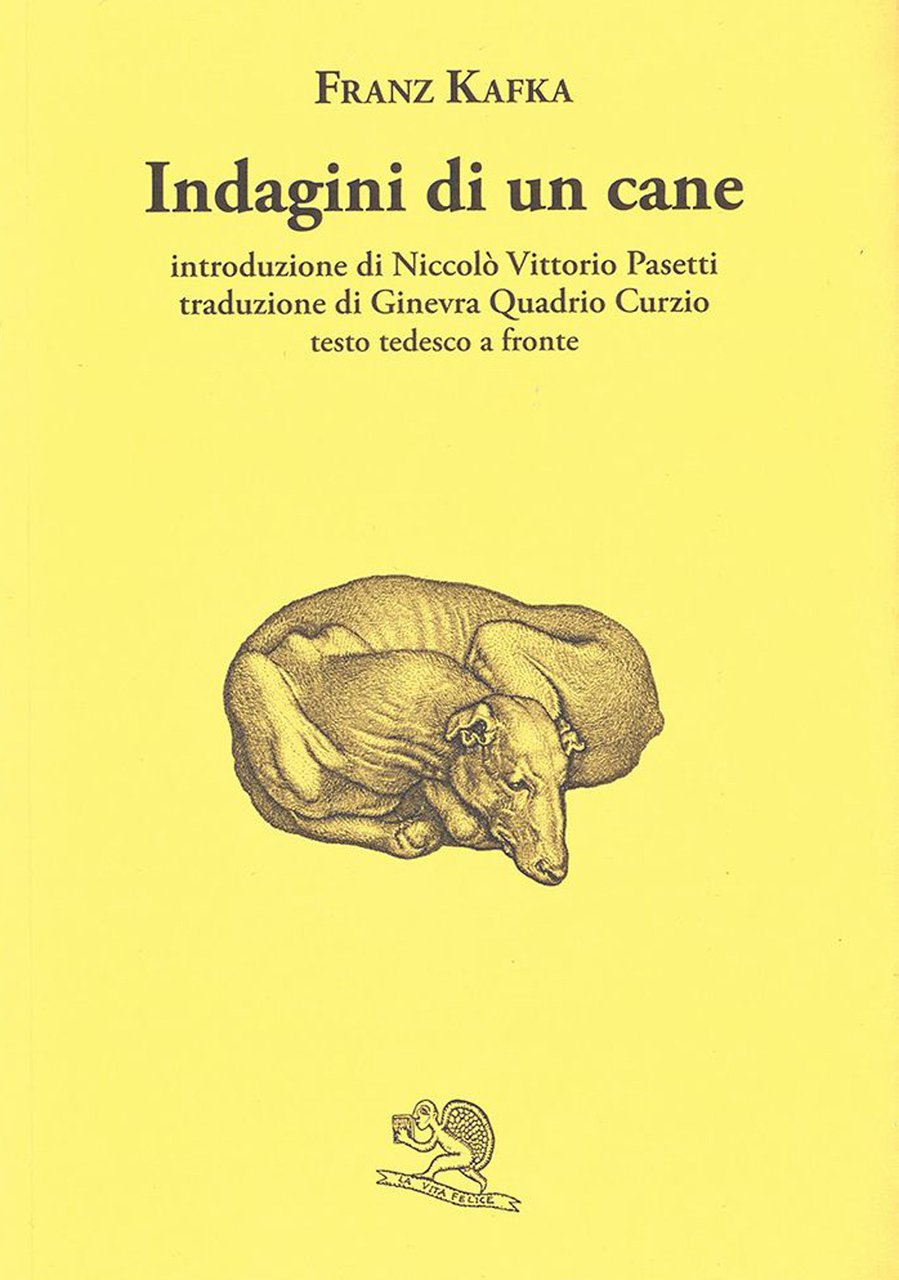 Indagini di un cane. Testo tedesco a fronte | Immagine principale