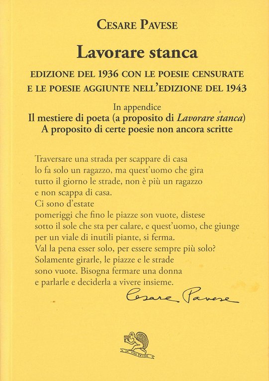 Lavorare stanca