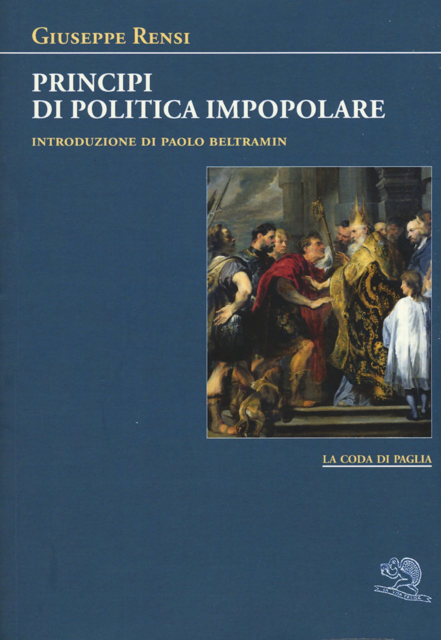 Principi di politica impopolare