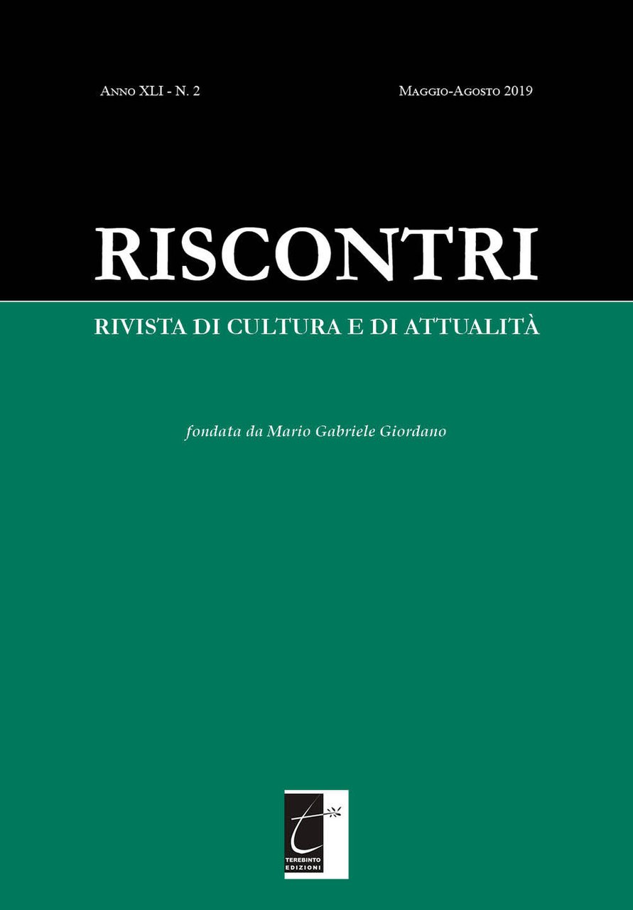 Riscontri. Rivista di cultura e di attualità. Vol. 2: Maggio-agosto