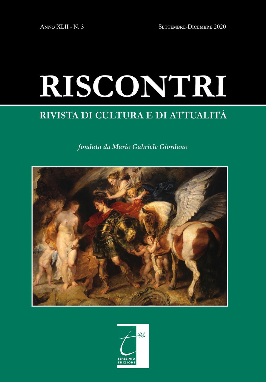 Riscontri. Rivista di cultura e di attualità. Vol. 3: Settembre-dicembre