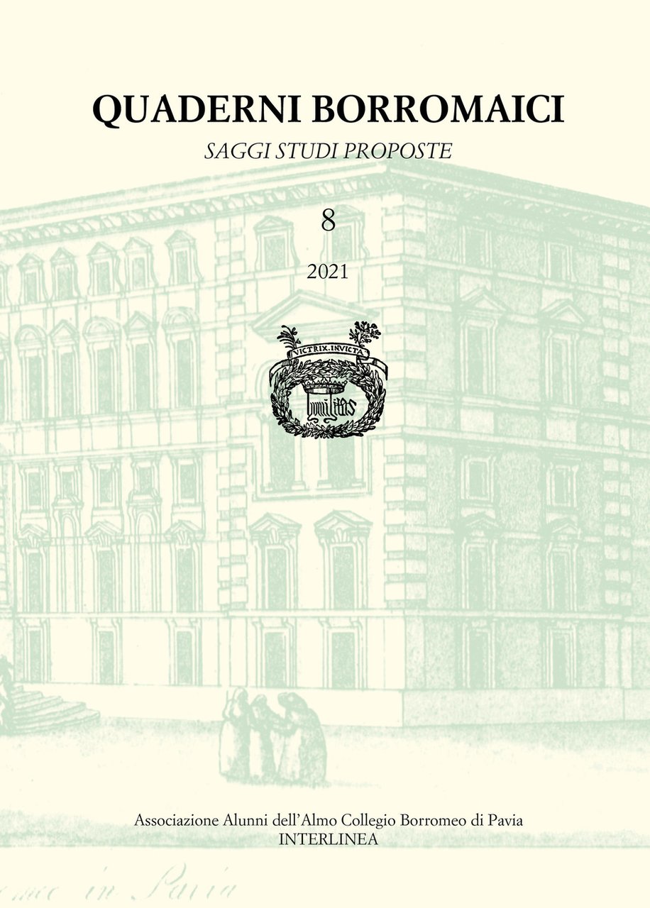 Quaderni Borromaici. Saggi studi proposte. Rivista dell'Associazione Alunni dell'Almo Collegio …