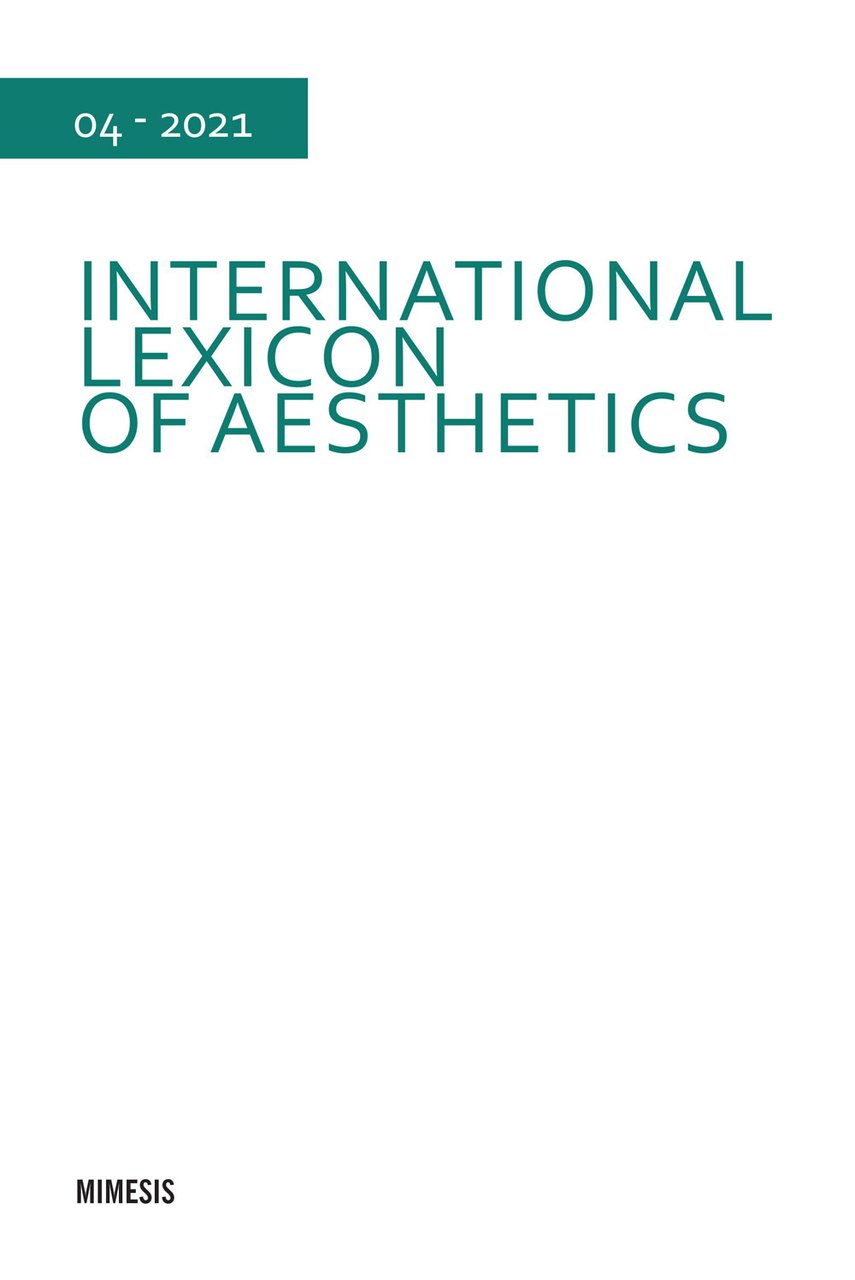 International lexicon of aesthetics. Vol. 4
