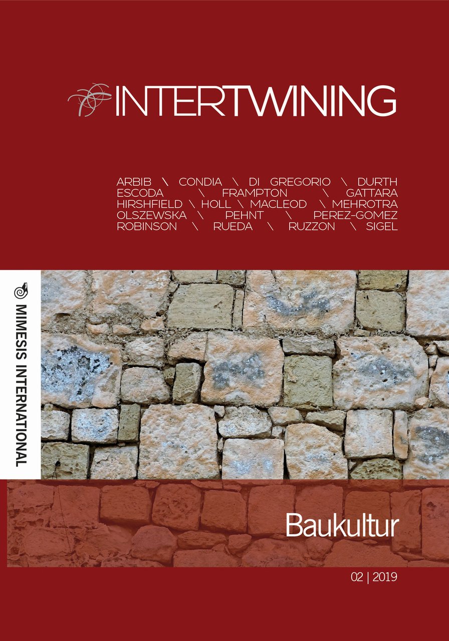 Intertwining. Vol. 2: Baukultur