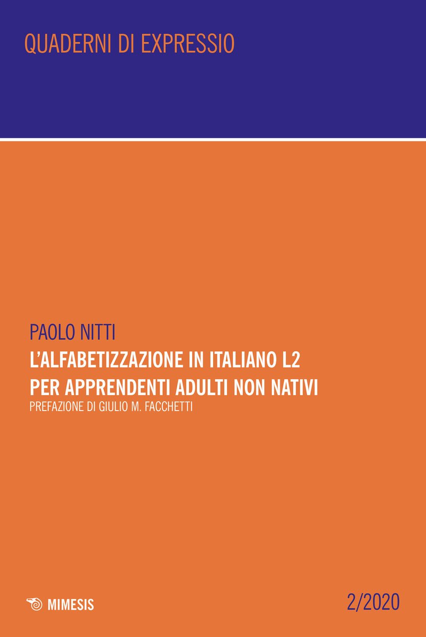 L'alfabetizzazione in italiano L2 per apprendenti adulti non nativi