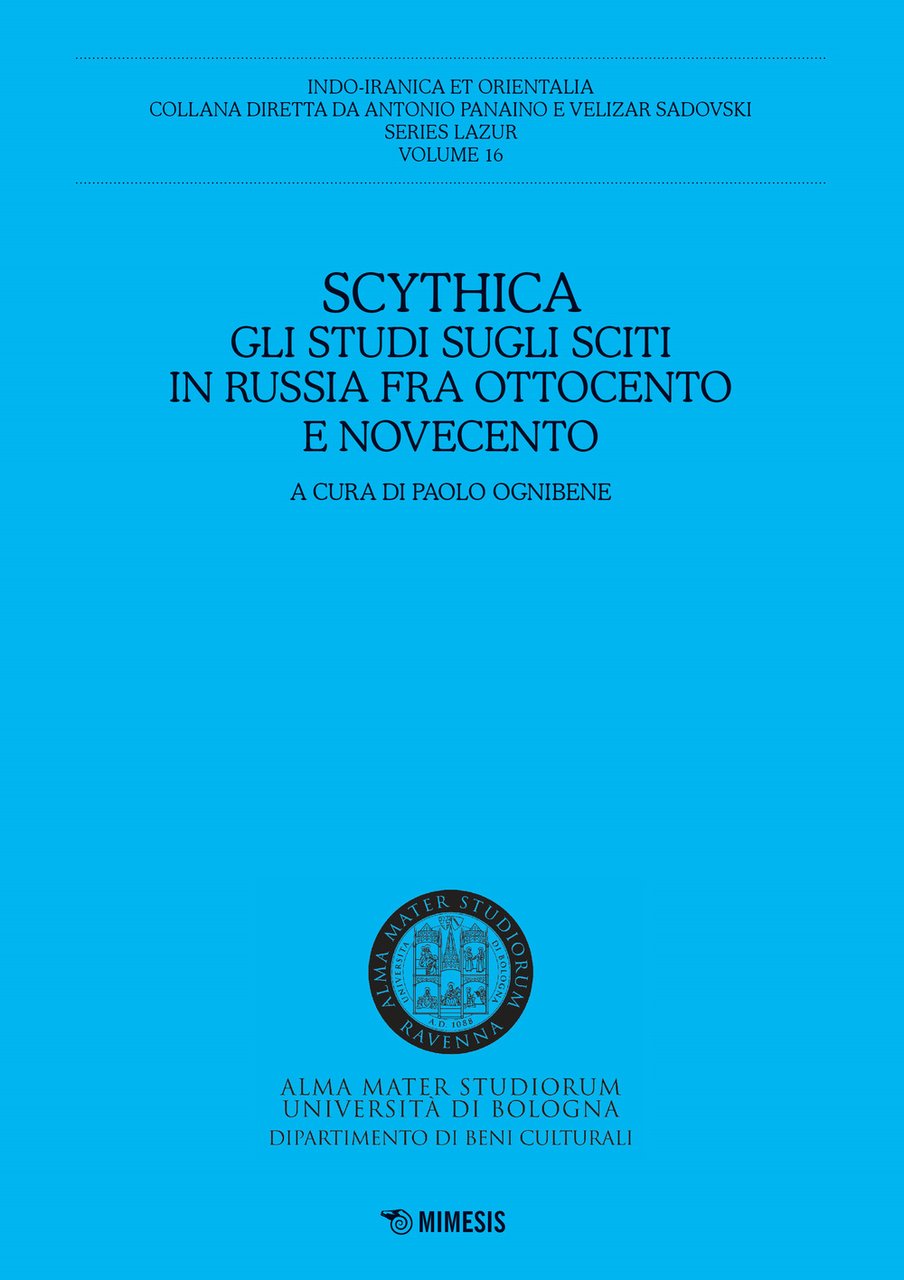 Scythica. Gli studi sugli sciti in Russia fra Ottocento e …
