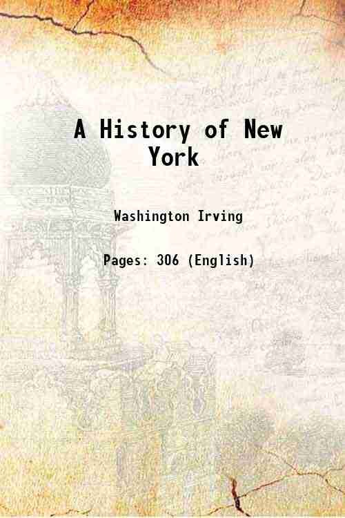 A History of New York Volume 1 1824 | Immagine principale