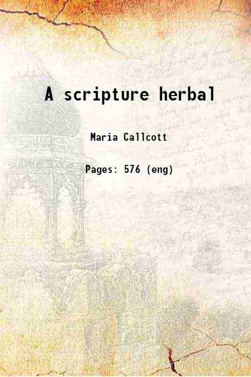 A scripture herbal 1842