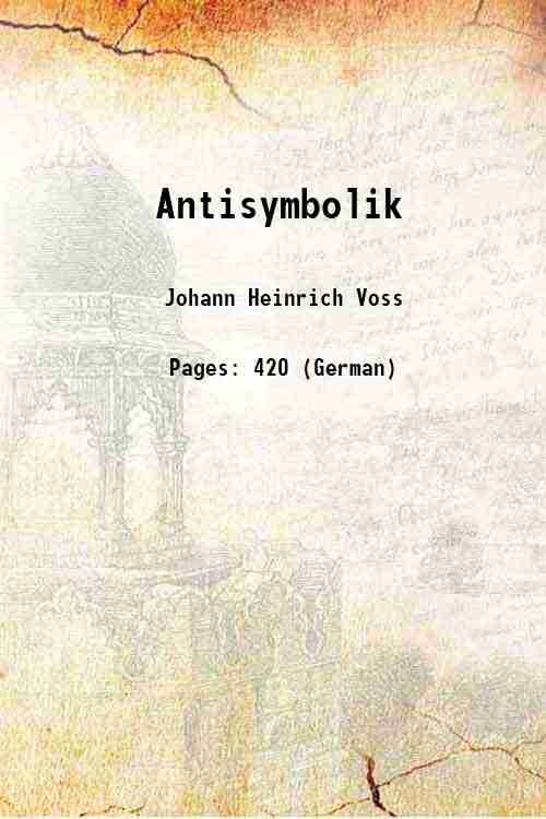 Antisymbolik 1824