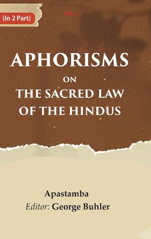 Aphorisms on the Sacred Law of the Hindus Volume 1st … | Immagine principale