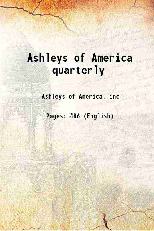 Ashleys of America quarterly 1735 | Immagine principale