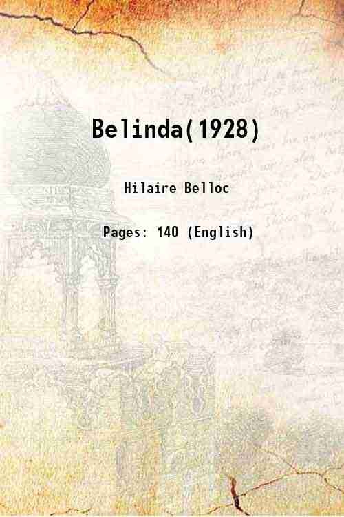 Belinda(1928) 1928 | Immagine principale
